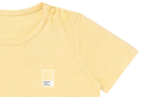 Bamboo Jersey Short Sleeve T-shirt - Pantone Sunset Gold