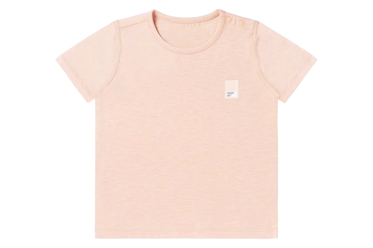 Short Sleeve T-shirt (Bamboo Jersey) - Pantone Bellini