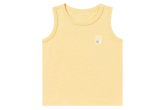 Load image into Gallery viewer, Tank Top (Bamboo Jersey) - Pantone Sunset Gold
