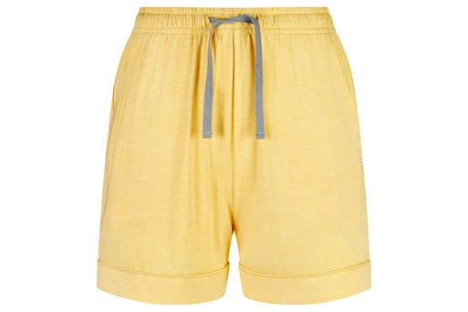 Women's Bamboo Jersey Shorts - Pantone Sunset Gold