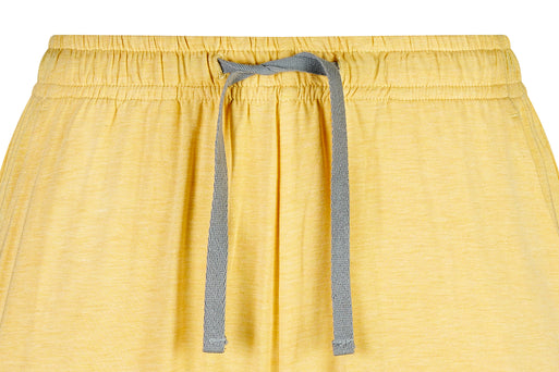 Women's Bamboo Jersey Shorts - Pantone Sunset Gold