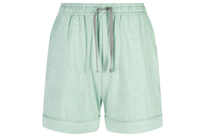 
            
                Load image into Gallery viewer, Women&amp;#39;s Bamboo Jersey Shorts - Pantone Harbor Gray
            
        