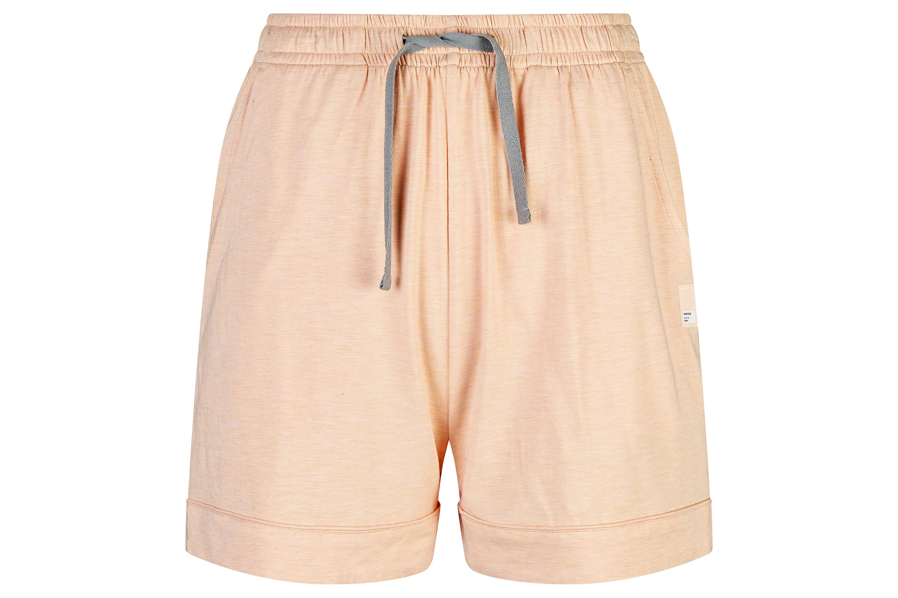 Women's Bamboo Jersey Shorts - Pantone Bellini
