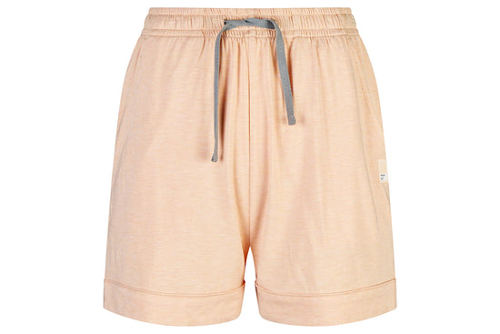 Women's Shorts (Bamboo Jersey) - Pantone Bellini