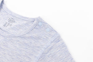 
            
                Load image into Gallery viewer, Basics Bamboo Cotton Short Sleeve T-Shirt - Grey Dawn
            
        