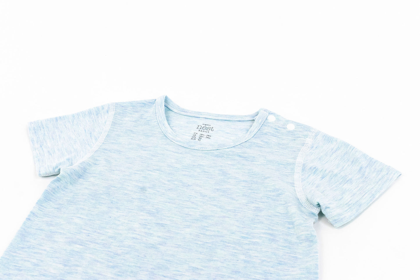 Basics Short Sleeve T-Shirt (Bamboo Cotton) - Mist
