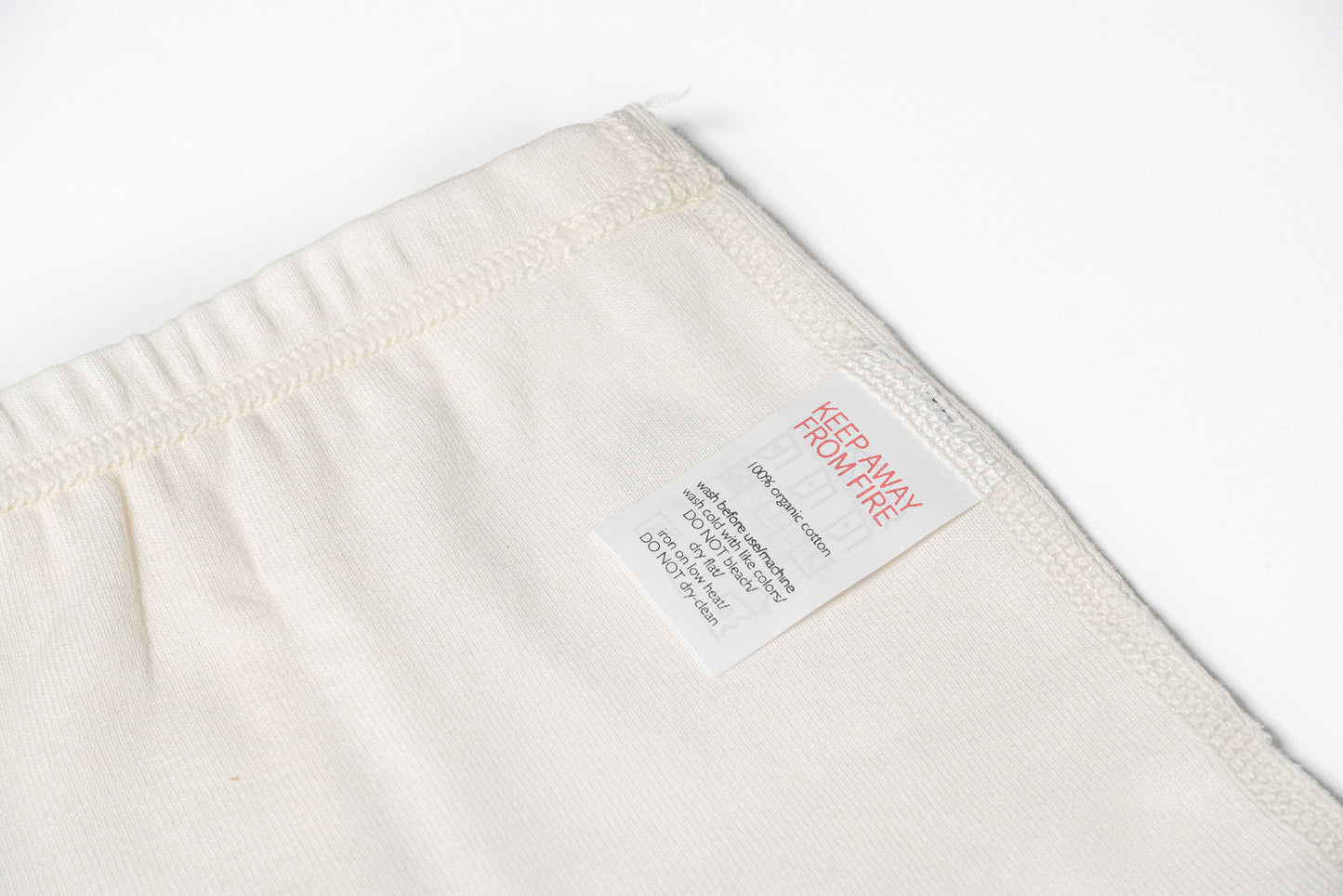 Basics Ribbed Girls Briefs Underwear (Organic Cotton, 2 Pack
