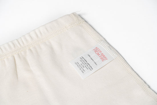Basics Ribbed Boys Boxer Briefs Underwear (Organic Cotton, 2 Pack) - White