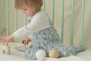 
            
                Load and play video in Gallery viewer, Organic Cotton One-Piece Zip Footed Sleeper - Guess Hoo
            
        